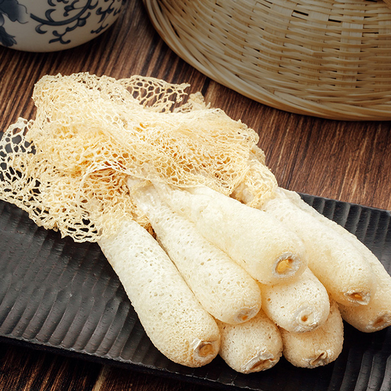 绿帝 山珍干货 食用菌 竹荪50g高清大图