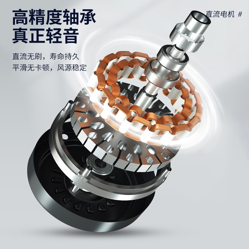 先锋(SINGFUN)空气循环扇电风扇家用遥控定时直流变频四档调节左右摇头风扇DXH-S16R高清大图