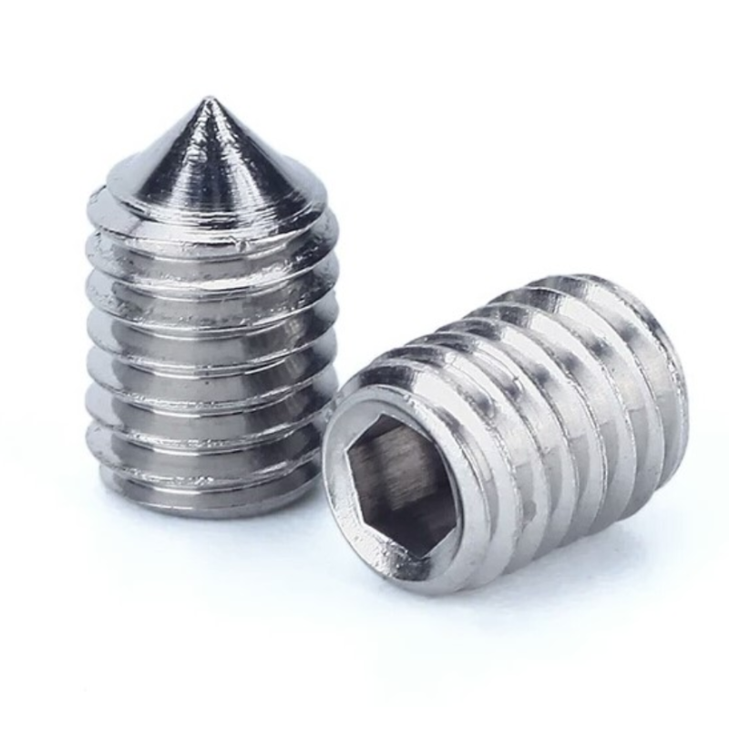 俊丽雅不锈钢尖头机米螺丝M4*10mm(MC)