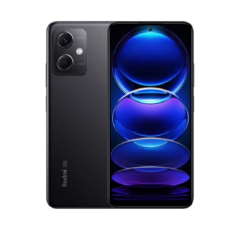 小米Redmi Note12 8GB+128GB 子夜黑 骁龙4 Gen1 5G 120Hz高刷屏 4800W像素 33W快充手机