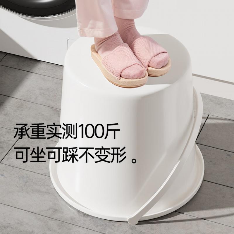 本迪特大号水桶30L单个装加厚手提洗车储水桶宿舍洗衣桶拖把桶泡脚桶高清大图