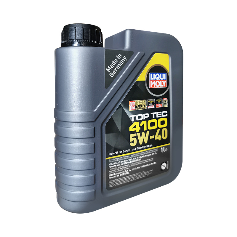 力魔(LIQUI MOLY) 顶技4100 全合成机油 5W-40 C3 SN/CF 1L 德国原装进口