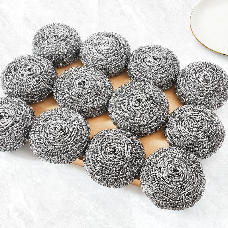 匹牧 PM-QJGJ-106 镀锌多规格清洁家用钢丝球 40克单个 9cm 10件 单位:件图片