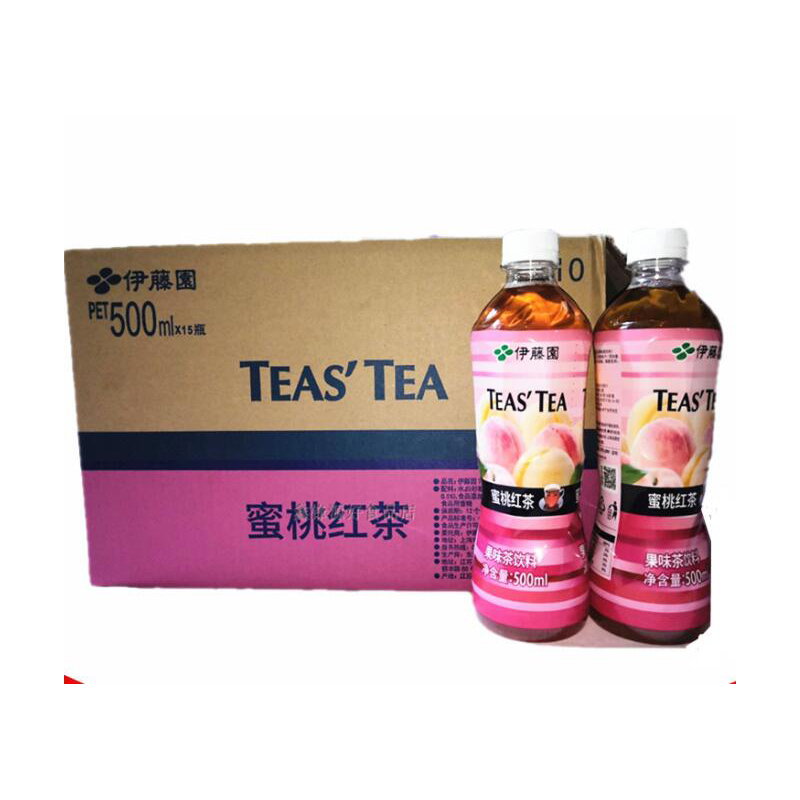 伊藤园蜜桃红茶