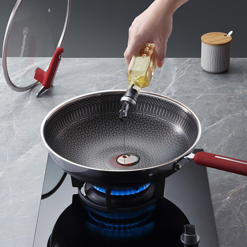 西屋Westinghouse 双花炒锅32CM WSCG32A高清大图