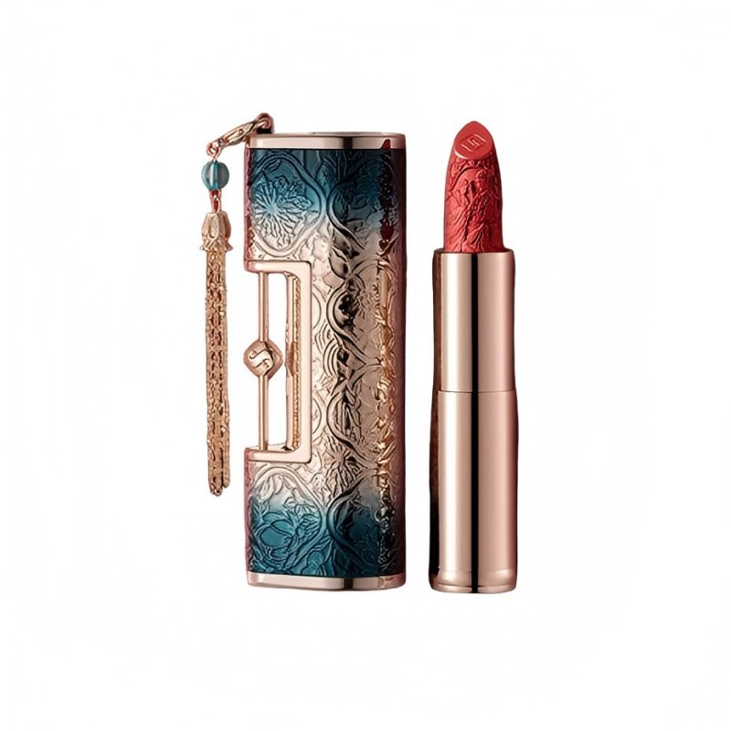 [内蒙地区可发]花西子花露凝色同心锁口红-常规版-C1314一生一世-3.8g高清大图