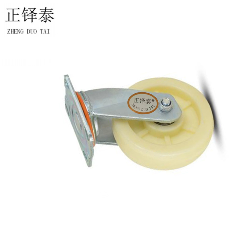 正铎泰 加厚尼龙万向轮4寸 100mm /个高清大图