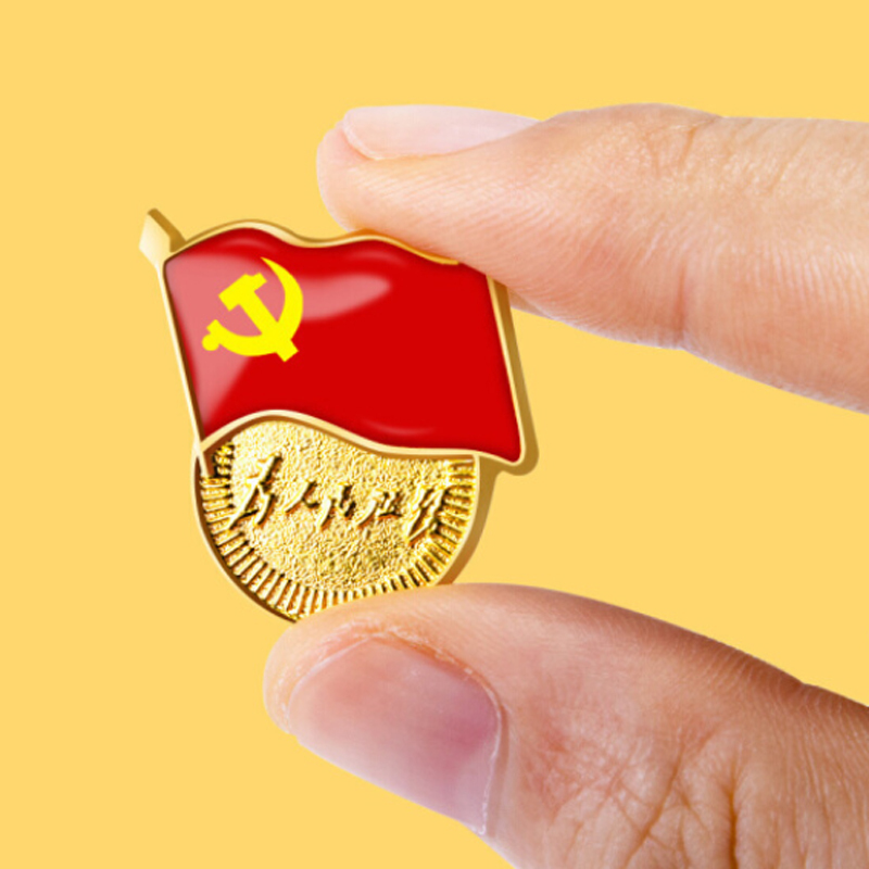 党徽 双面大磁扣超强吸力10个装