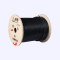 仟炬QJGL-W20B52DPE-12BK室外中心束管平行钢丝铠装光缆,单模G.652D,12芯,PE护套,黑色/米