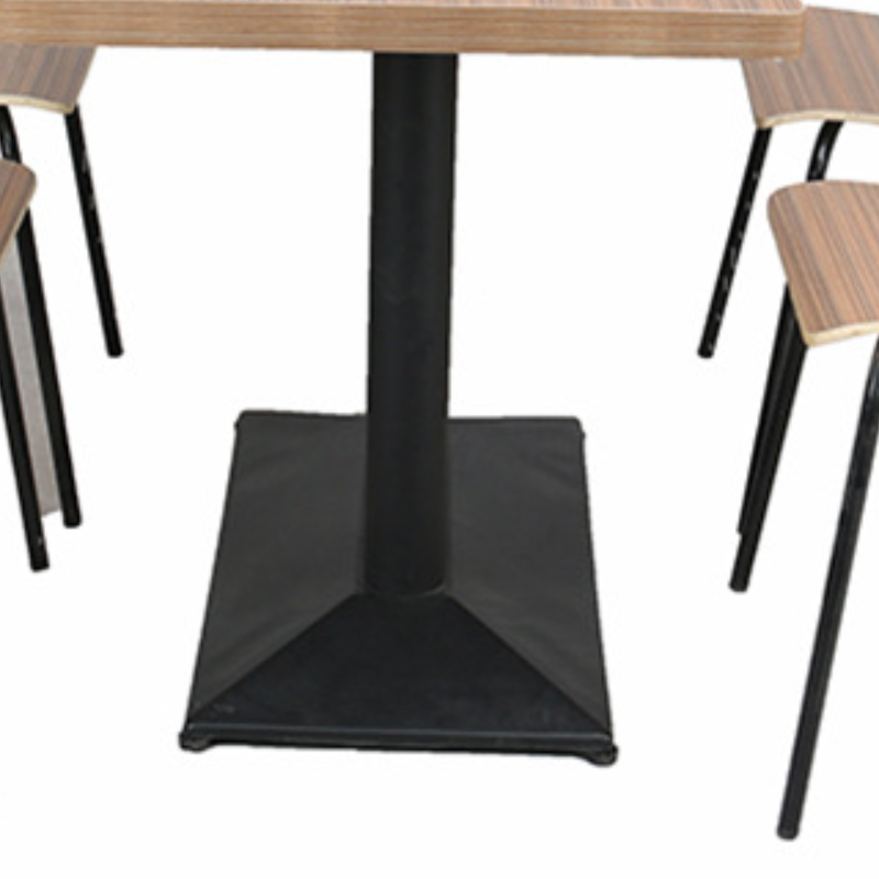 臻远ZY4040805 餐厅桌椅餐桌椅组合一桌四椅高清大图