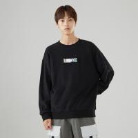 [1件5折价:70]美特斯邦威圆领卫衣男新款冬季韩版ins潮流纯棉印花套头衫男