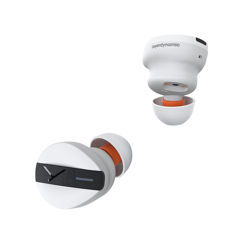 拜亚动力 拜雅Beyerdynamic Free BYRD真无线主动降噪蓝牙耳机入耳式HIFI耳塞 白色耳机