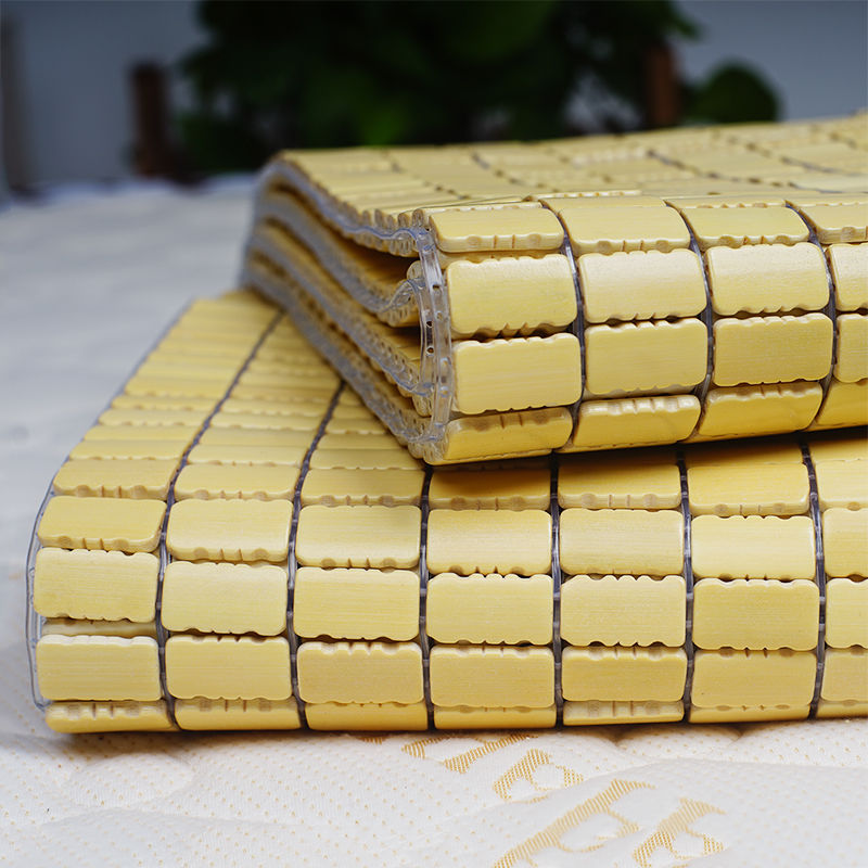 竹席麻将凉席1.5m床麻将席1.8m床上单人竹块子1.2米1学生宿舍0.8m