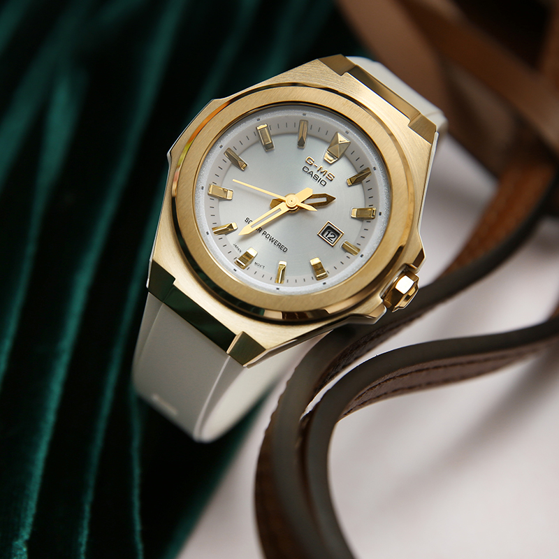 卡西欧（Casio）新款BABY-G 女表 情侣表 休闲运动石英表 日韩品牌 正品 卡西欧手表 MSG-S500G高清大图