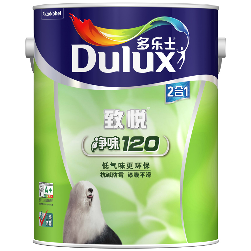 多乐士(Dulux)家丽安净味墙面漆 内墙乳胶漆油漆涂料A991 5L