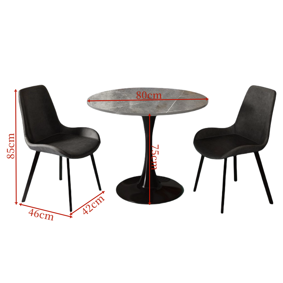 豫龙都洽谈桌椅80cm套高清大图