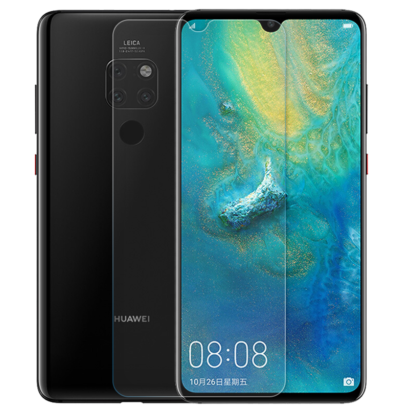 轻万适用华为mate20钢化膜huawei非全屏贴膜华为手机钢化玻璃保护膜高清大图