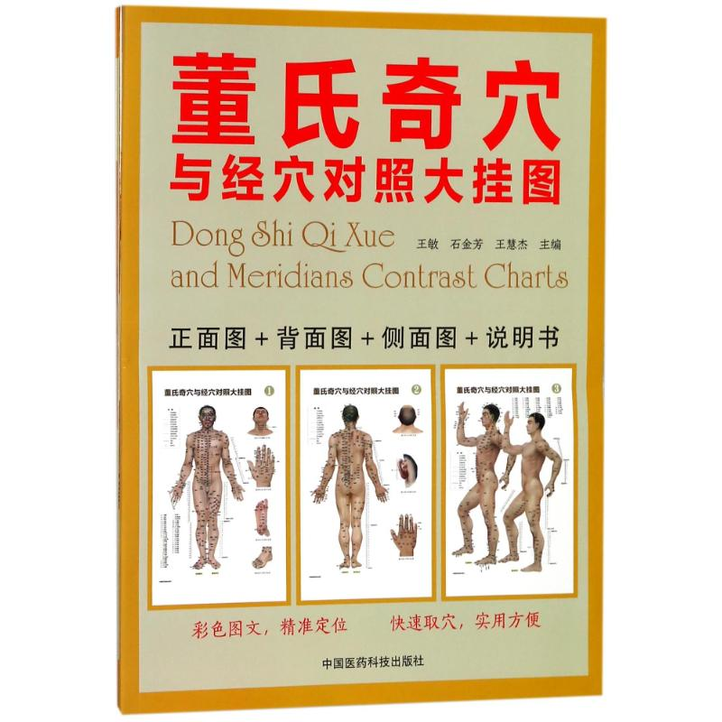 [M]董氏奇穴与经穴(对照大挂图)-9787506797320
