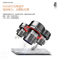 杰诺吸尘器JN-301T工业工厂车间粉尘强力5400W大功率吸尘吸水机 绿色 80升 可吹风 自动抖尘更方便