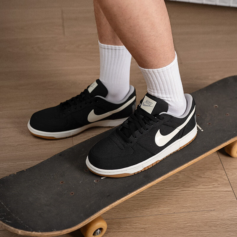 耐克（NIKE）男鞋新款运动鞋BIG LOW LUX低帮板鞋耐磨轻便透气休闲鞋854166-003 ZP高清大图