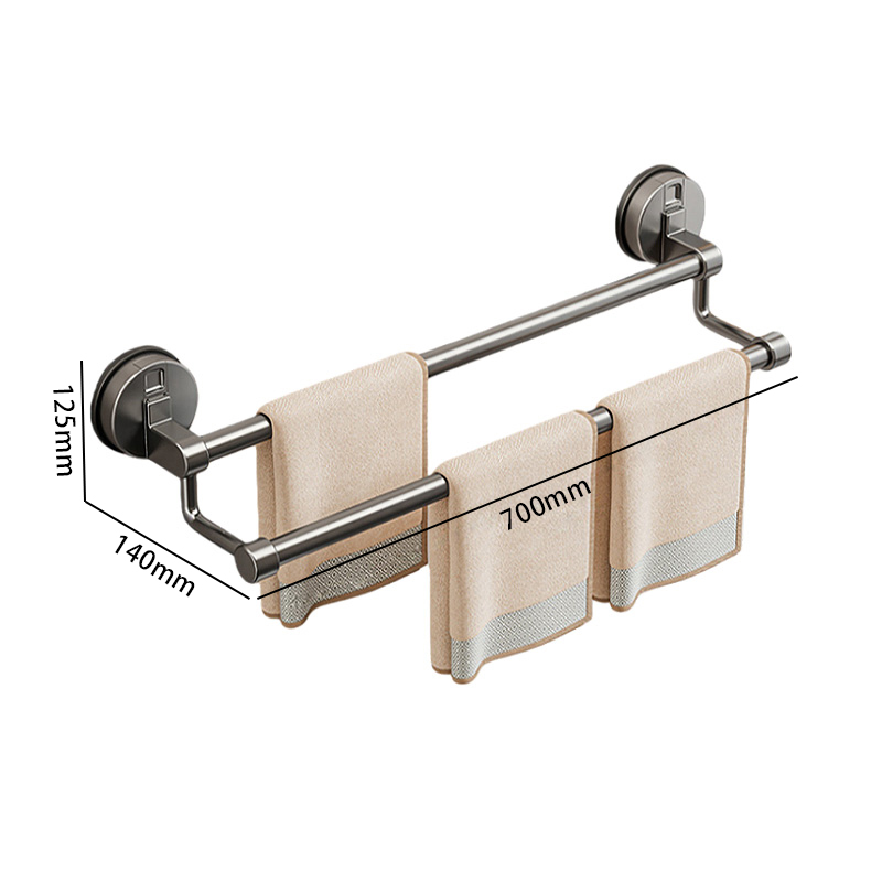 豫汉迎吸盘毛巾架 吸盘毛巾架700*140*125mm个