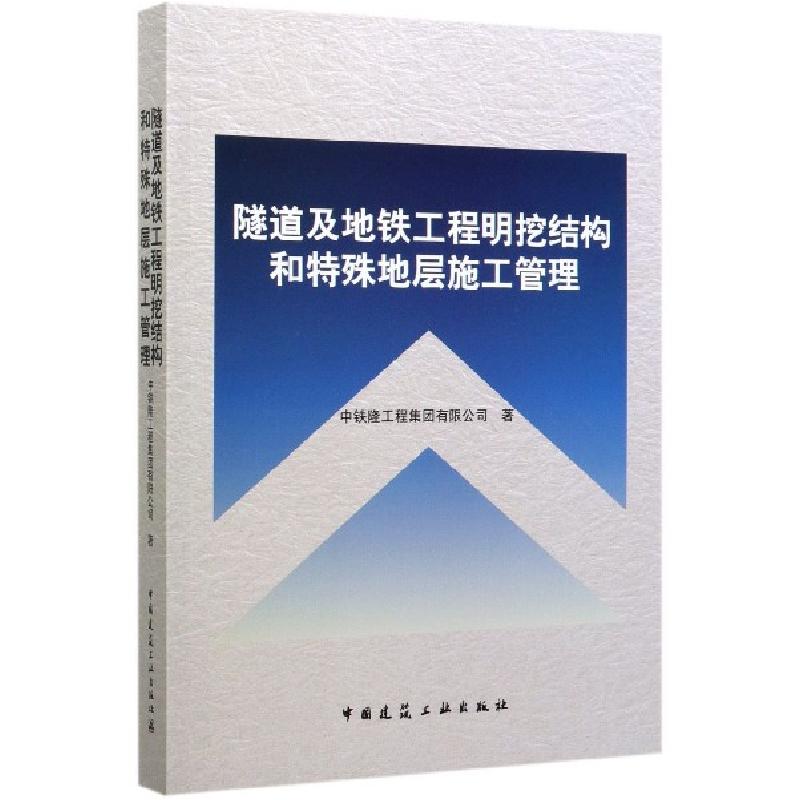 正版新书】隧道及地铁工程明挖结构和特殊地层施工管理编者:丁睿|