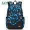 L&M 初中生书包 新款背包书包男小学生中学生书包高中生大学生女韩版潮流休闲背包男韩版潮流