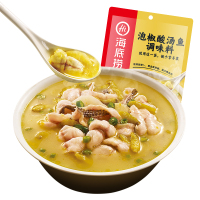 海底捞泡椒酸汤鱼调料210g 酸辣鱼火锅底料鲜汤肥牛酸辣水煮鱼佐料