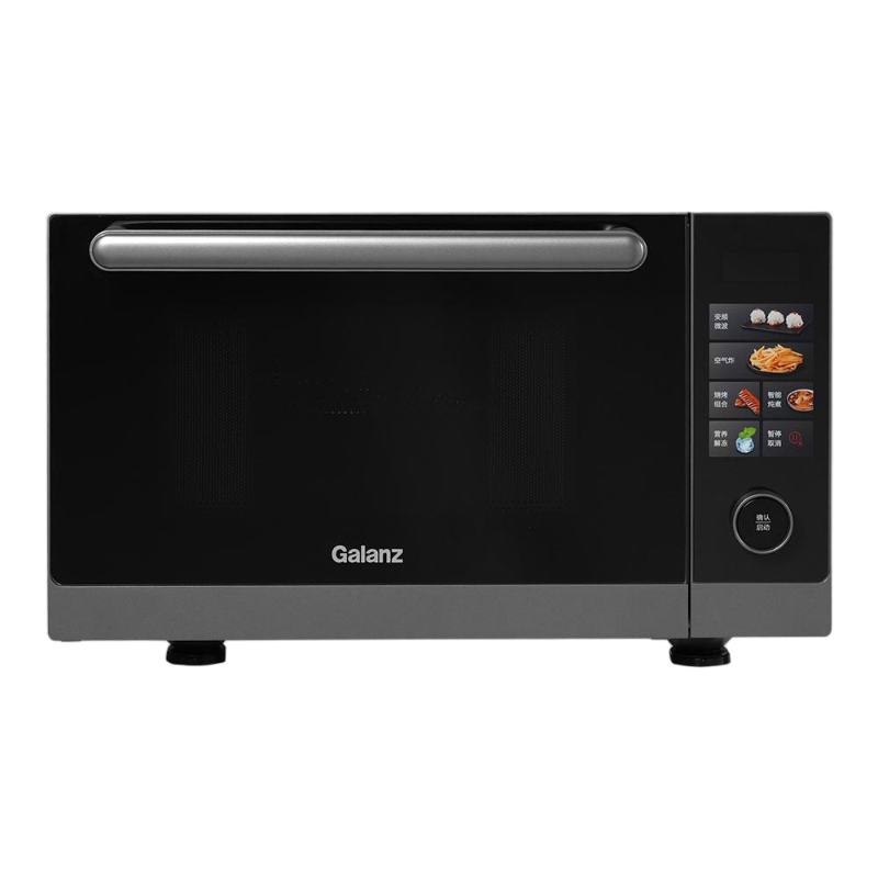 格兰仕空气炸微烤一体机微波炉不锈钢内胆900瓦25升平板变频速热G90F25YeSXLV-AY(G0)超清彩屏高清大图