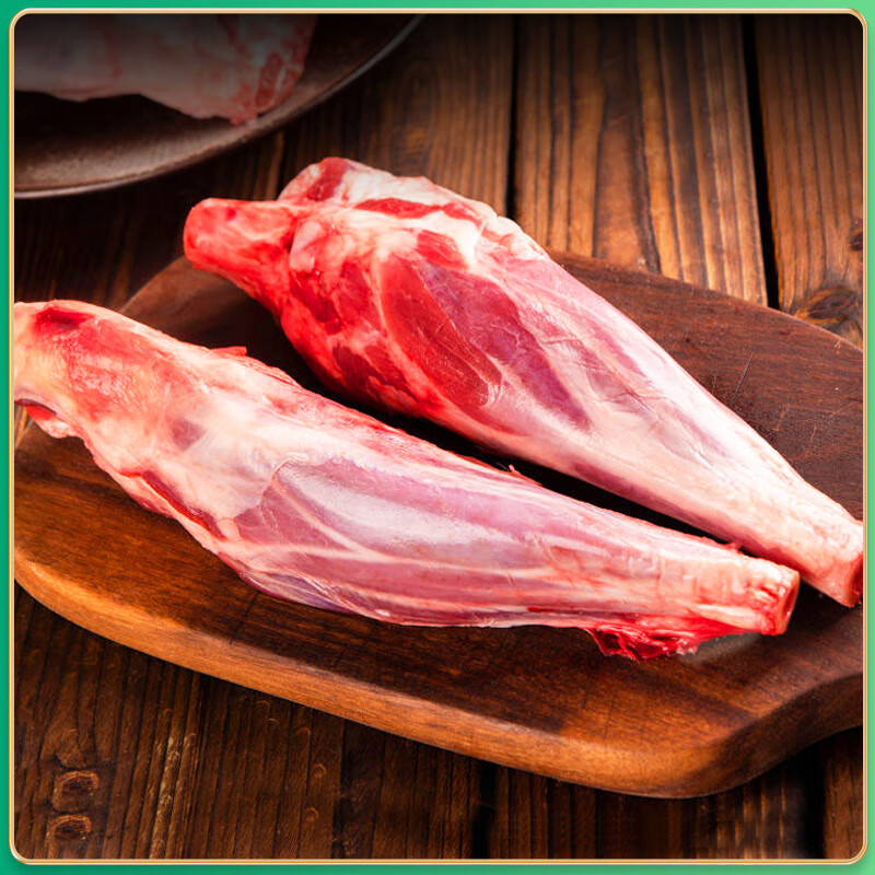 泓花会有机苏尼特羔羊肉组合套装2250g(羊肋排500g+羊肉精卷750g+羊小腿1kg)高清大图