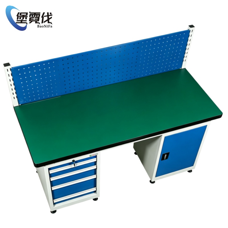 堡霓伐 四抽一门工作台 2100*750*800mm 张高清大图