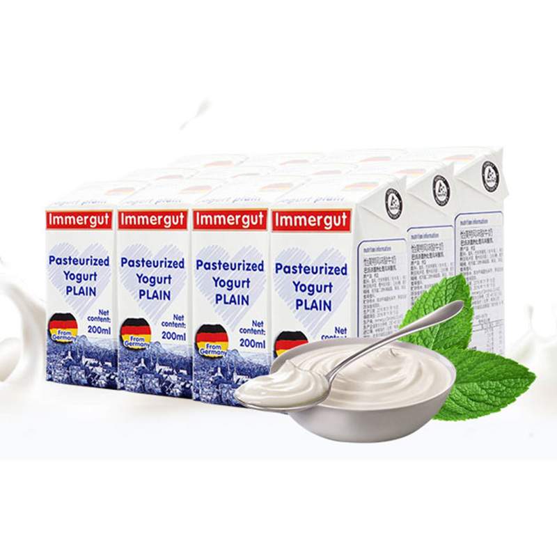 中粮我买网怡美特风味酸牛奶200ml12德国进口盒半箱