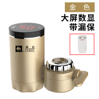 骆驼(CAMEL)即热式电热水龙头加热器快速加热不锈钢加热体家用厨房上进水电源线长1.1 米 金色