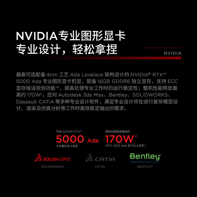 ThinkPad P16 AI PC 酷睿i7-14700HX 16英寸联想高性能设计师工作站 64G 4T 4K RTX3500 商务办公本