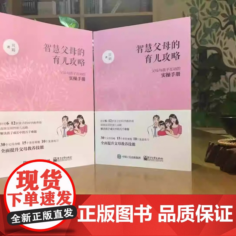 智慧父母的育儿攻略:父母与孩子互动的实操手册高清大图