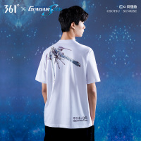 高达联名|361°运动T恤男2020夏季新款休闲跑步上衣圆领短袖男T