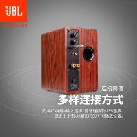 JBL CM220台式HIFI多媒体2.0书架监听音响笔记本电脑蓝牙无线音箱