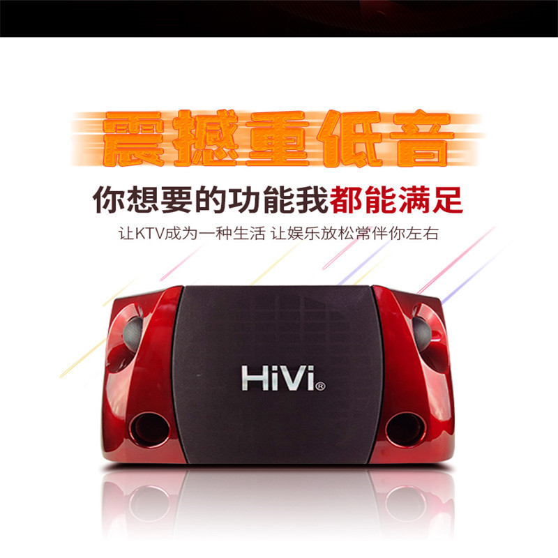 惠威(HIVI) HK100家用KTV卡拉OK 专业音箱