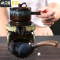 三维工匠窑变侧把茶壶建盏茶杯哥窑盖碗茶叶罐茶道茶滤组茶洗自动茶具 窑变金砂胤鼎公道杯