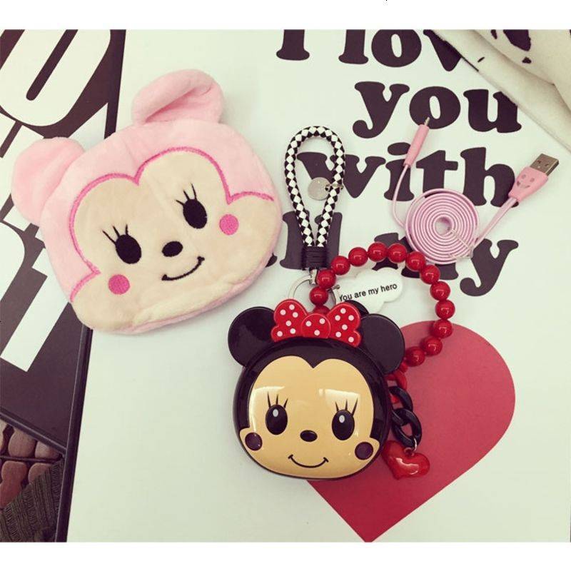 卡通充电宝12000毫安米奇情侣小巧可爱移动电源手机通用女生超萌