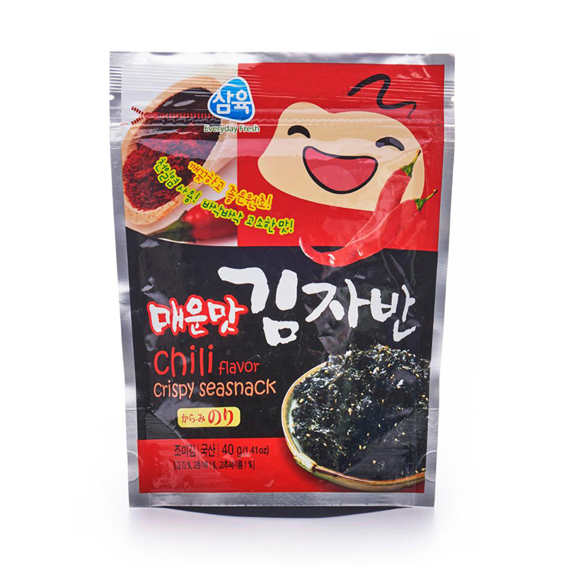 三育辣味香酥海苔40g