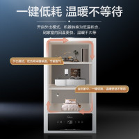 Haier/海尔壁挂炉家用天然气 采暖炉热水两用20KW 智能分段燃烧 低耗运行 防冻 L1PB20-HW1(T)U1