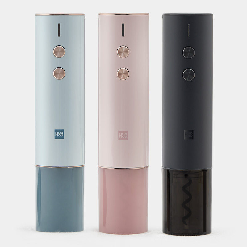 火候小秘红酒电动开瓶器(典雅黑)开葡萄酒家用全自动开瓶器充电式网红款电起子