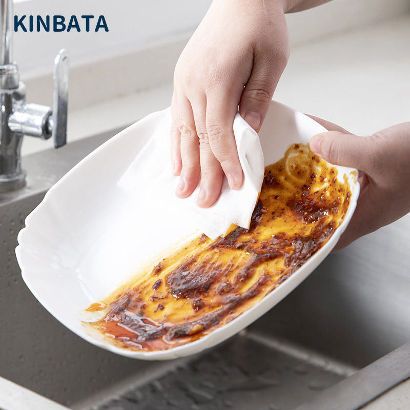 kinbata厨房湿巾抽取式去油一次性