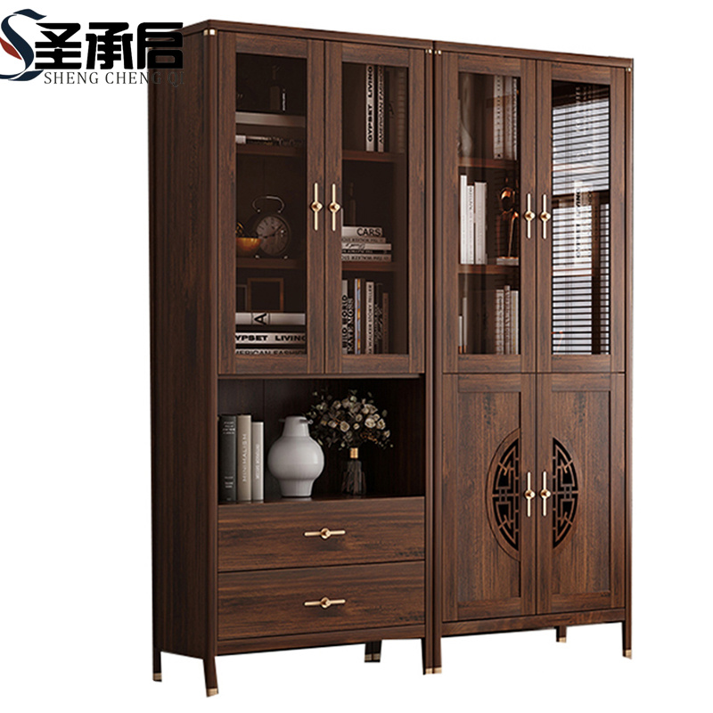 圣承启 书柜 六门 台高清大图