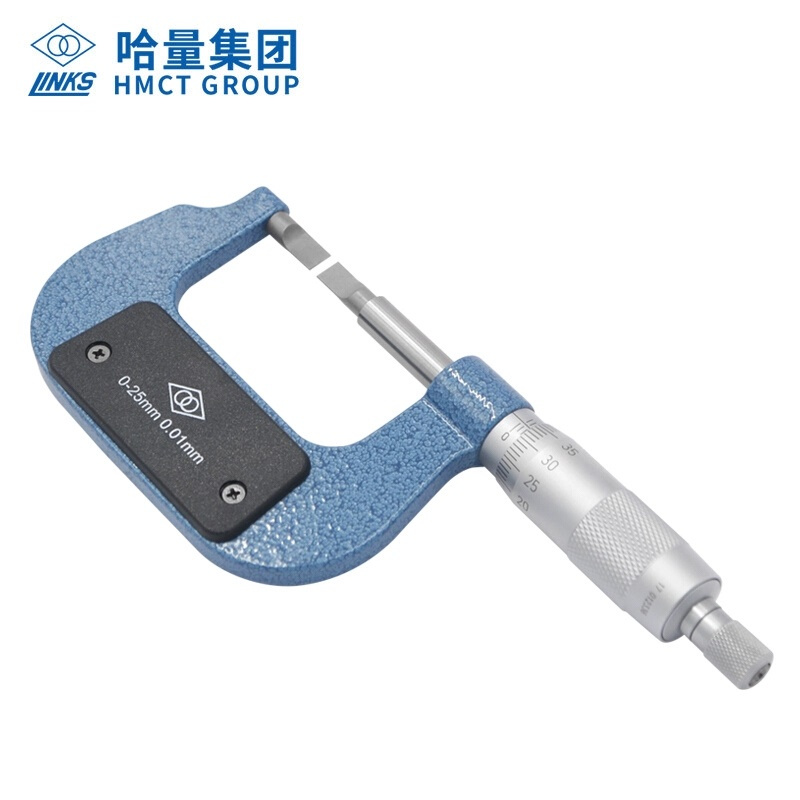 哈量(links)金属加工测量磨具磨料哈量 叶片千分尺 734-01报价_参数