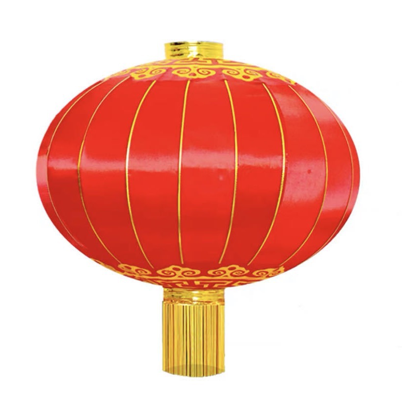 铁口灯笼 绸布广告灯笼 春节大红灯笼 150#打开直径约100cm