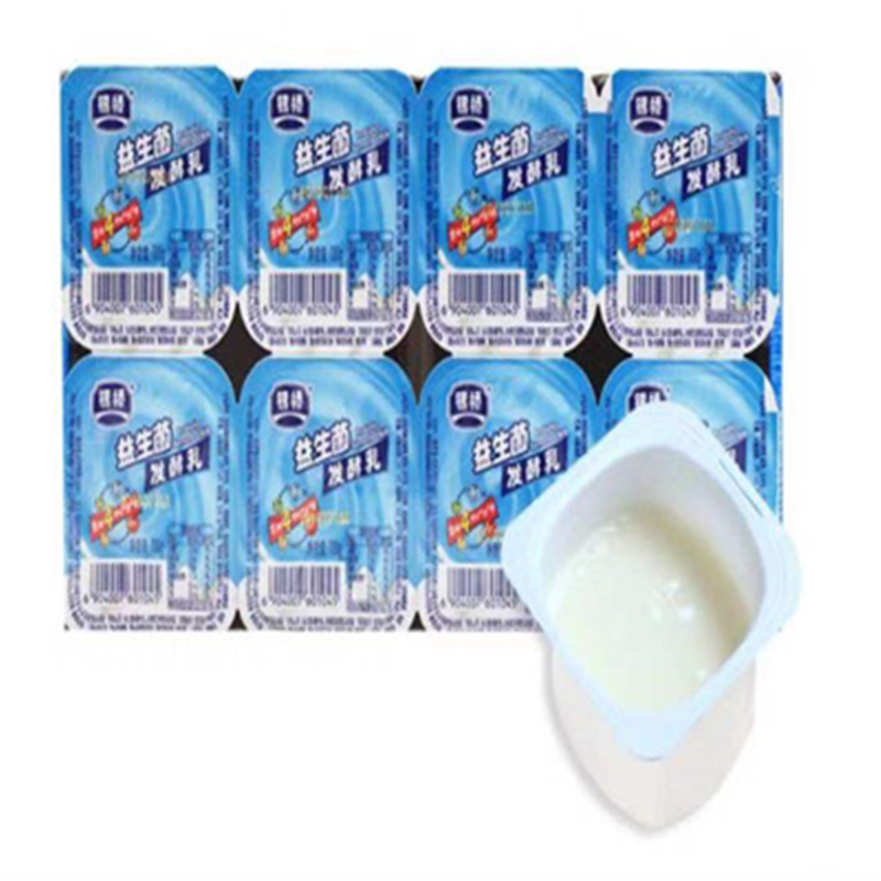 银桥益生菌发酵乳8连杯100g*8