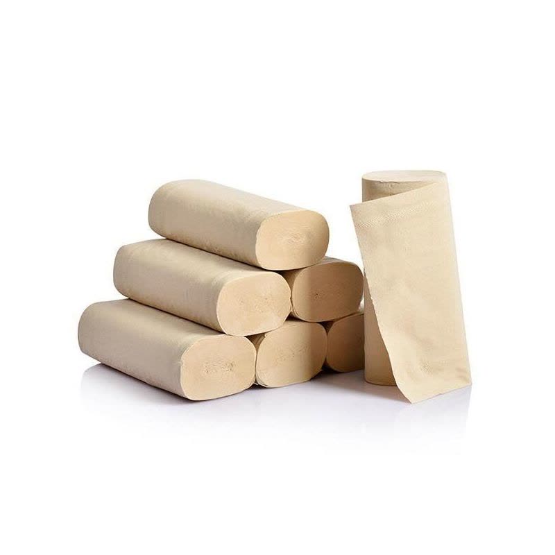 竹浆本色无芯卷筒纸特价家用母婴卷纸家庭装|竹浆本色:精品42卷[赠--]图片