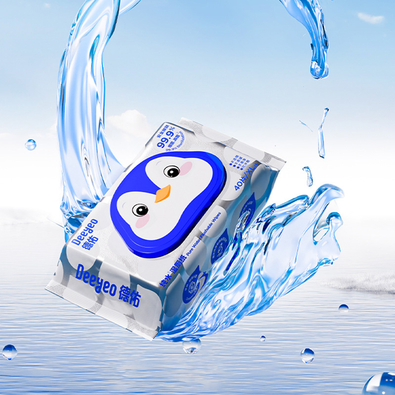 德佑湿厕纸40片*6包舒适贤草版2001DYFP056(包装随机)高清大图